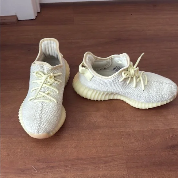 adidas gazelle silver green womens YEEZY X ADIDAS Size 12 Butter Yellow Solid Nylon Lace Up Sneakers – Sui  Generis Designer Consignment